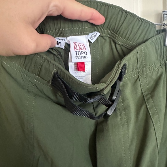 Topo Designs Green Tech Pants - Picture 2 of 3